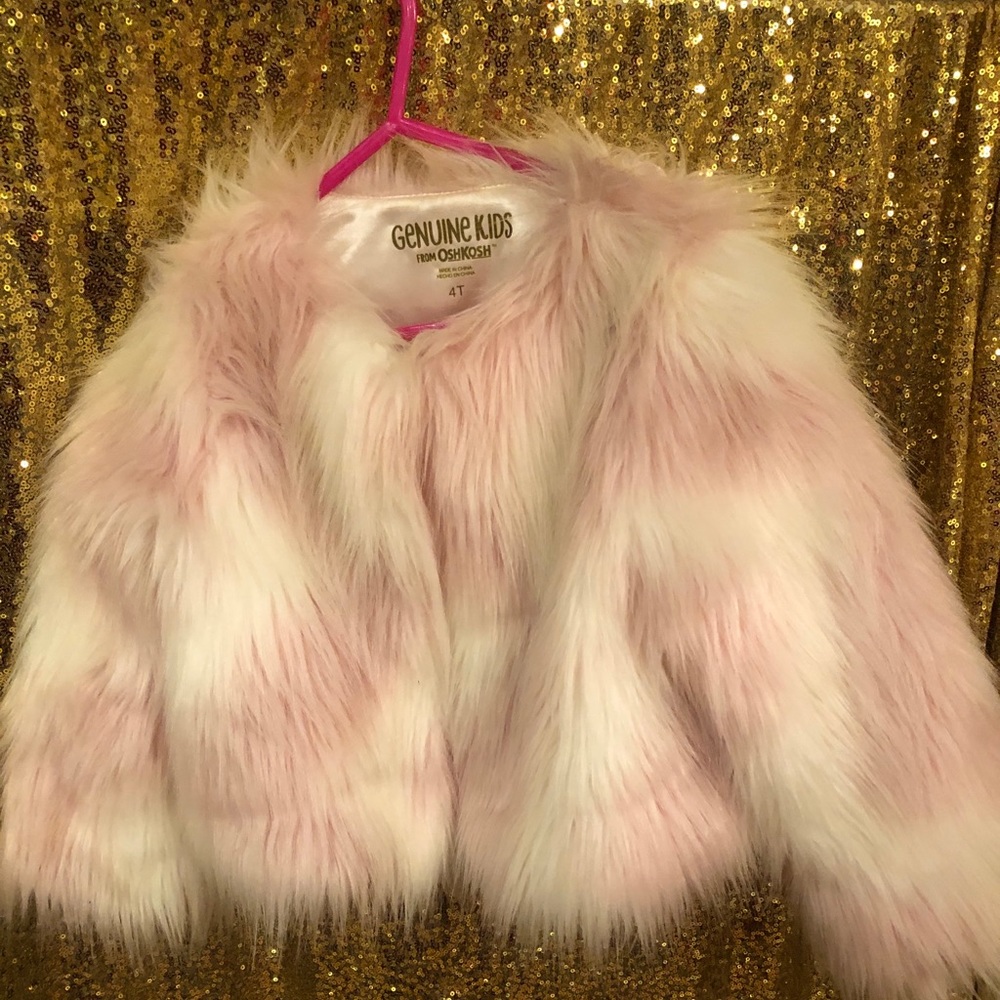 Faux Fur toddler coat